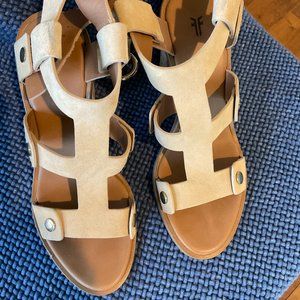 FRYE  Beige  Sandals